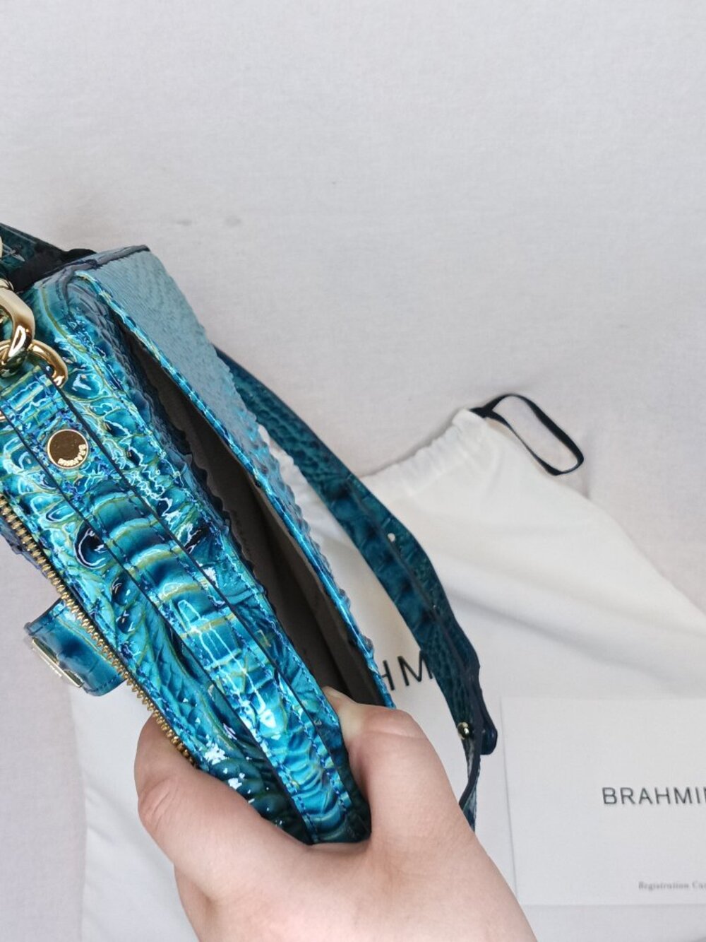 Brahmin Evie Lagoon Melbourne Bag - Picture 7 of 7